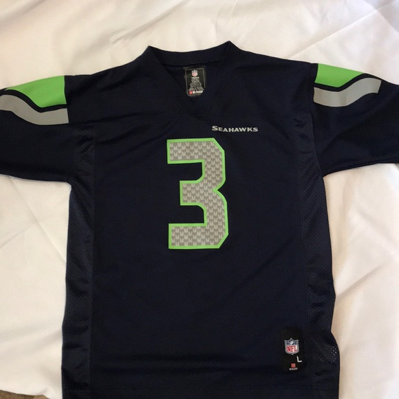 Seahawks jersey and cap - Picture 2 of 7